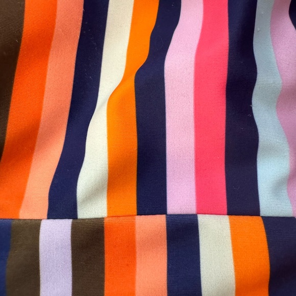 Colorful Striped Pullover Bikini Top - Picture 4 of 6